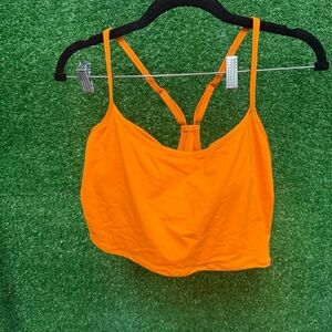 SKIMS Orange Swim cami Top